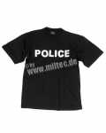 Tričko POLICE - černé
