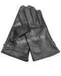 BW Kožené rukavice - černé