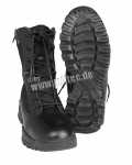 Kožené boty TACTICAL 2 ZIPY - černé