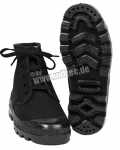 Francouzské boty CANVAS 5 dírek - černé